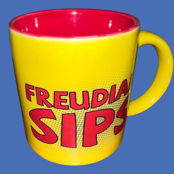 Freudian Sips Coffee Mug by The Unemployed Philosophers Guild 2012 - Picture 4 of 6